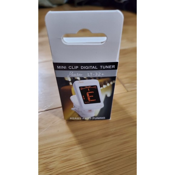 Rowin LT-32+ Mini Clip On Digital Tuner Black Easy Fast Tuning Brand New in Box - Picture 4 of 9